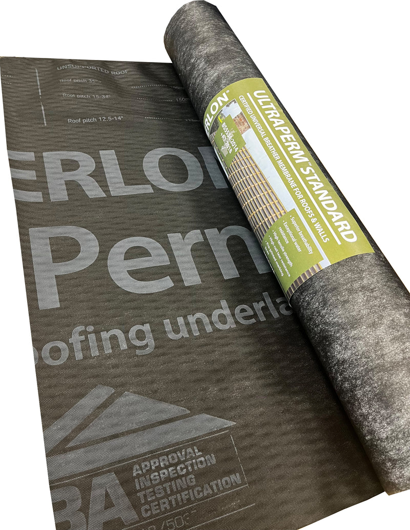 UltraPerm Breathable Felt for Walls and Roof