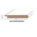 25X244MM MDF WINDOWBOARD :  £6.88 per metre - Davies Timber Ltd