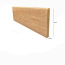 American White Oak Bullnosed Skirting £9.99 per metre 120mm x 15mm Finished Size