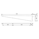 Twin Slot Shelving Brackets