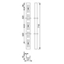 Twin Slot Shelving Upright