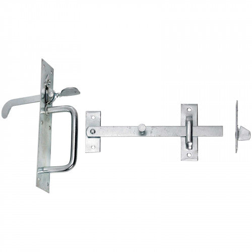 No.20/2S Light Suffolk Latches - Std. Thumb Piece - PREPACKED BZP-E/Galv
