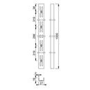 Twin Slot Shelving Upright