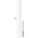 41mm Oak Square Spindle