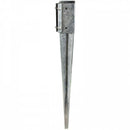 75mm 3" x 3" No.4701 PerryPost Bolt Grip Fence Post Support to Drive  with 600mm Spike Metpost