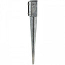 100mm 4" x 4" No.4701 PerryPost Bolt Grip Fence Post Support to Drive  with 750mm Spike Metpost
