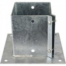 75mm 3" x 3" No.4705 PerryPost Bolt Grip Fence Post Support to Bolt Down