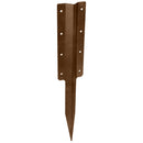 No.4716 Double Sleeper Straight Support Spike Brown