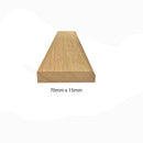 American White Oak Bullnose Architrave £5.99 per metre 70mm x 15mm Finished Size