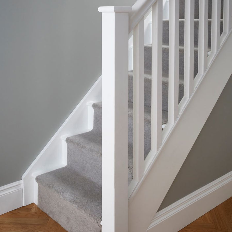 White Primed Newel Post 1500mm