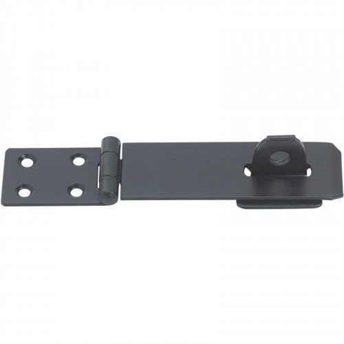 150mm 6" No.HS617 Safety Hasps & Staples - PREPACKED Black