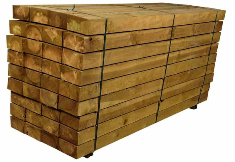 *REDUCED*  Green Treated Softwood Sleeper 200mm x 100mm