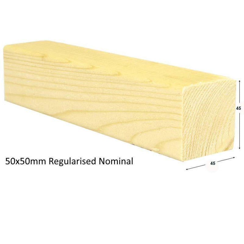 47X50MM KD PAR REG UNTREATED :   £ 1.20  per metre - Davies Timber Ltd