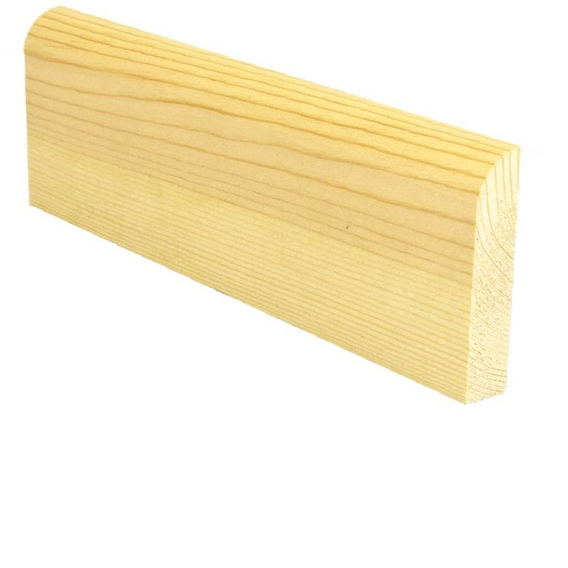 19X75MM BULLNOSED REDWOOD ARCHITRAVE NOM :  £1.15 per metre - Davies Timber Ltd