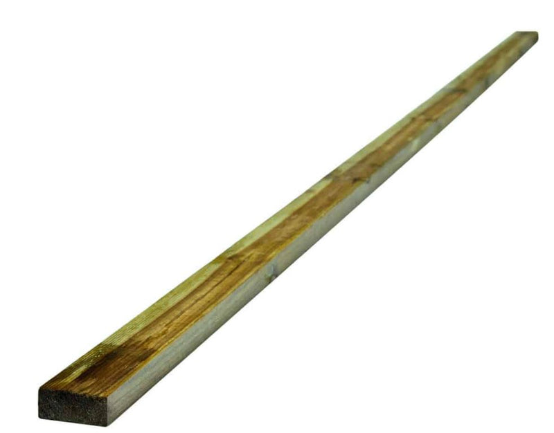 3.6m Sawn Treated Rails 88mm x 38mm (3½" x 1½")