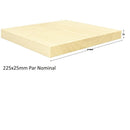 25mm x 225mm Planed Softwood PAR (9"x 1") (Finish 20mm x 216mm) :  £5.39 per metre