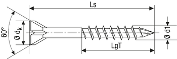 M3.5 x 45mm Spax Flooring Screws (500)