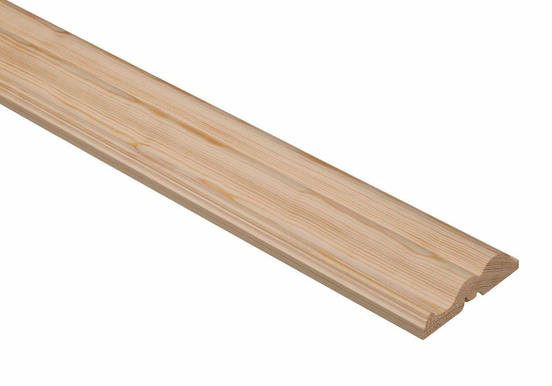 Victorian Dado Rail 70mm x 19mm Pine 2388mm Lengths