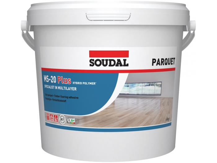 16kg Soudal MS-20 PLUS - Polymer Wood Flooring Adhesive