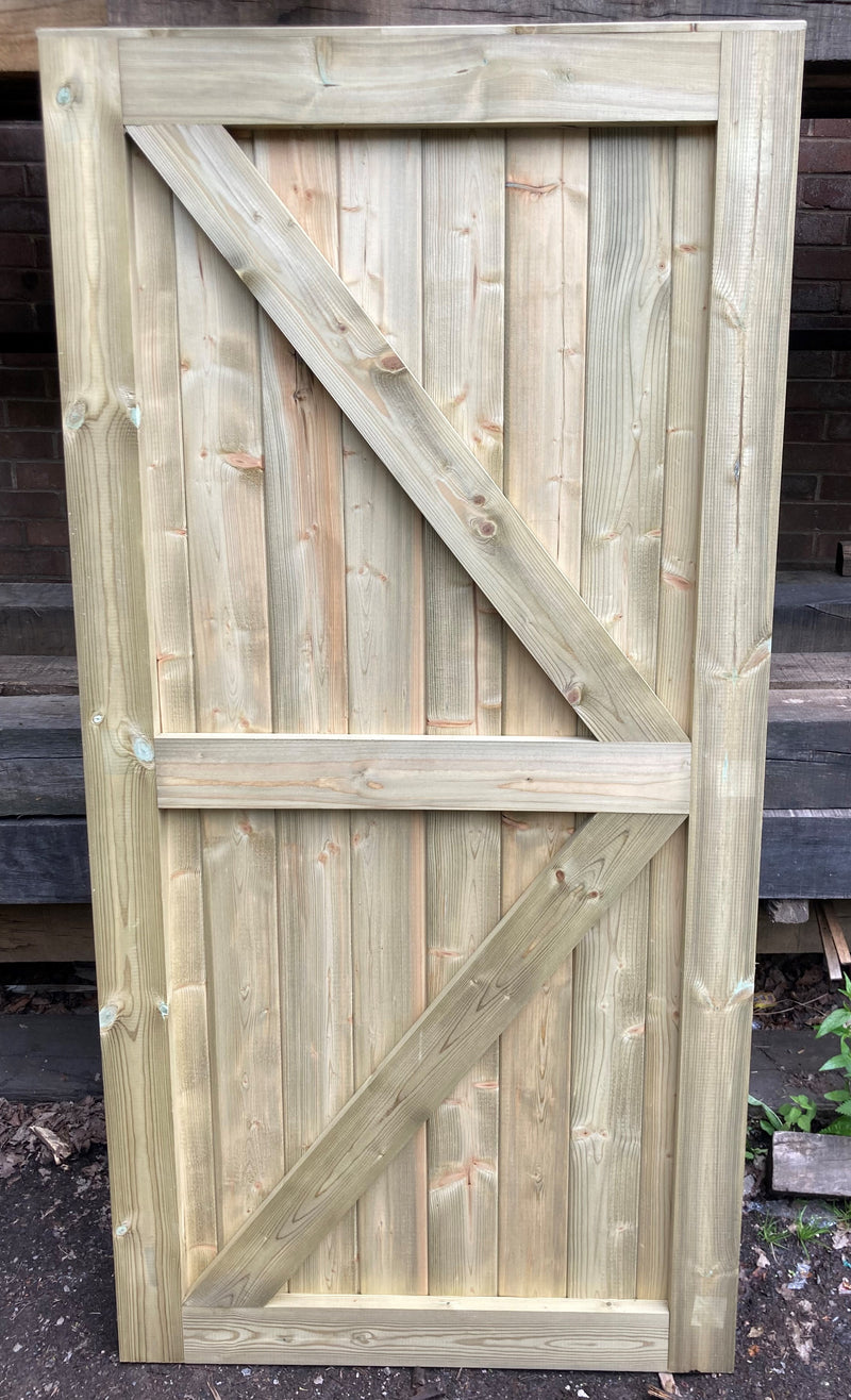 Treated Frame Ledge & Braced Gate 1800mm x 900mm x 44mm