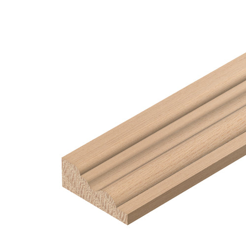 Barrel Moulding 21x9mm Oak 2.4m Lengths