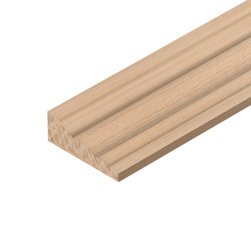 Barrel Moulding 34x12mm Oak 2.4m Lengths