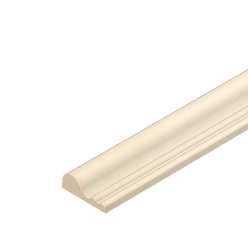 Decorative Panel Moulding Light Hardwood 15x6mm 2.4m Lengths