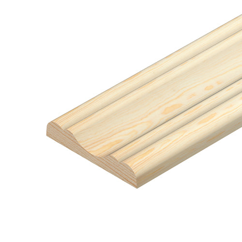 Decorative Cover Mould 45x8mm Pine 2.4m Lengths