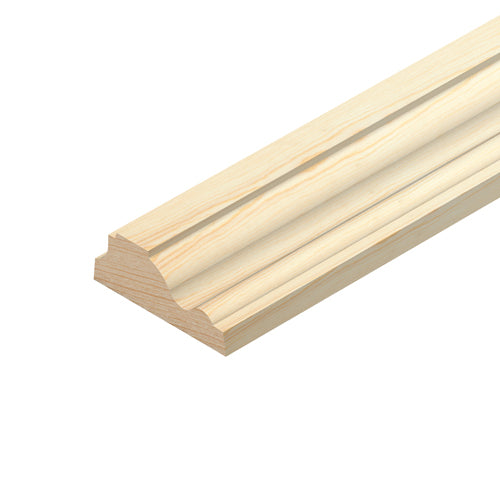 Decorative Pine Panel Moulding 2.4m Lengths