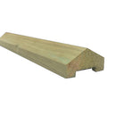 28mm x 52mm Treated Fence Capping Rail Grooved