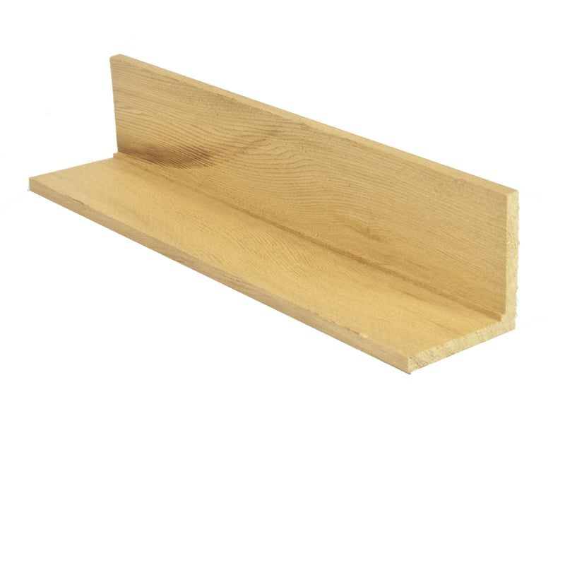 Thermowood Angle 42mm x 42mm:  £5.99 per metre