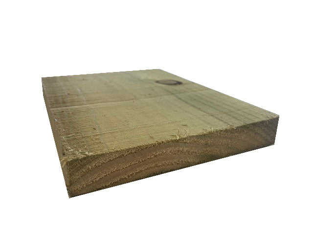 22mm x 150mm Sawn Green Treated (6"x 1") :   £1.65  per metre