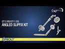 Zipbolt Angled Slipfix Kit- Angled Fix Between Fixed newel Post