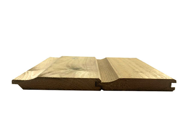 Treated T&G Shipmatch  (18mm  Thick x 110mm Cover) :  £2.25per metre